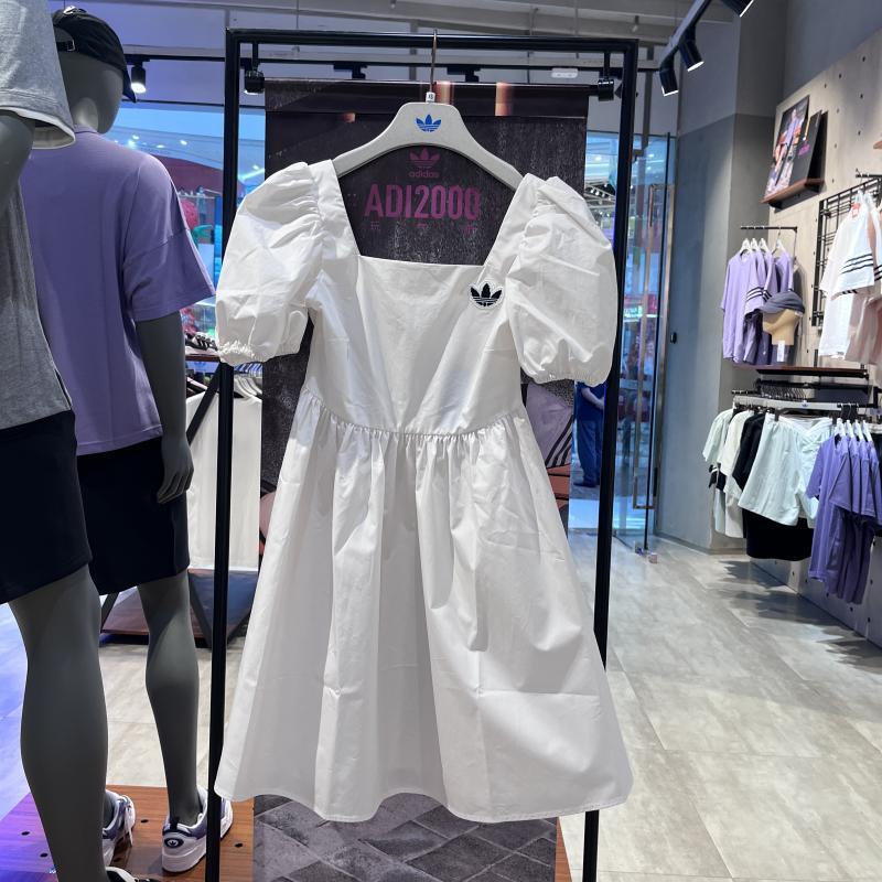 Adidas Original Monkey Kingdom IP1771 Skirt Black IP1772 White Dress