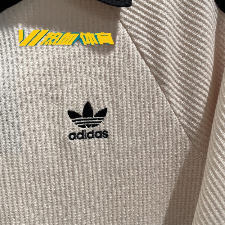 Adidas Adicolor Classics Waffle Polo Shirt HS2083 Borwn Tees HA9311 White Polo Tees