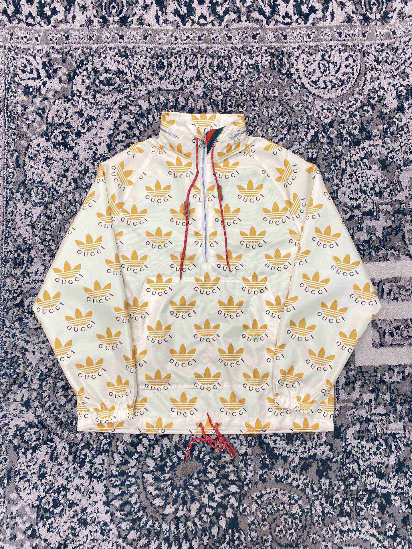 Adidas x Gucci Trefoil Collaboration Designer Sportswear Hoody