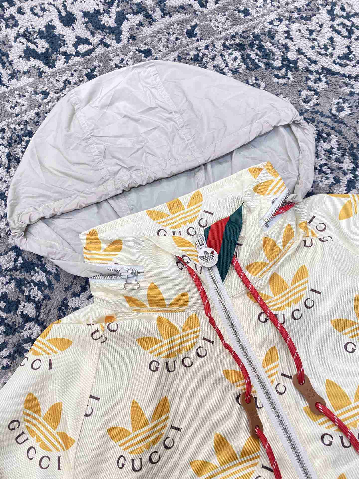 Adidas x Gucci Trefoil Collaboration Designer Sportswear Hoody