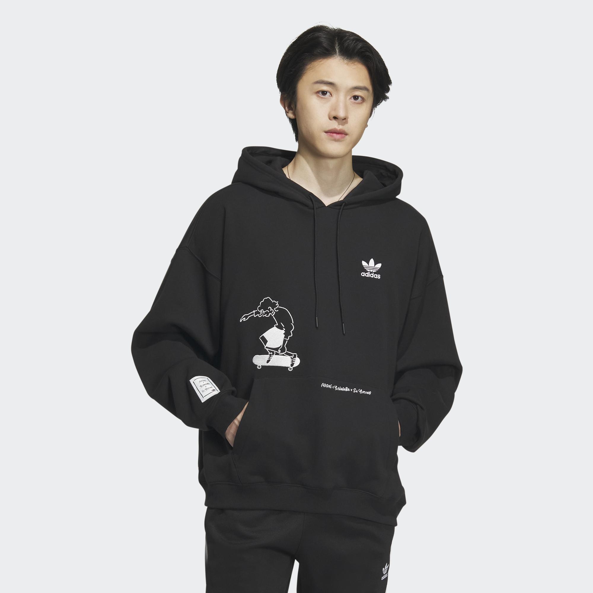 Adidas Originals IK4310 Blue IK4309 Black Hoody