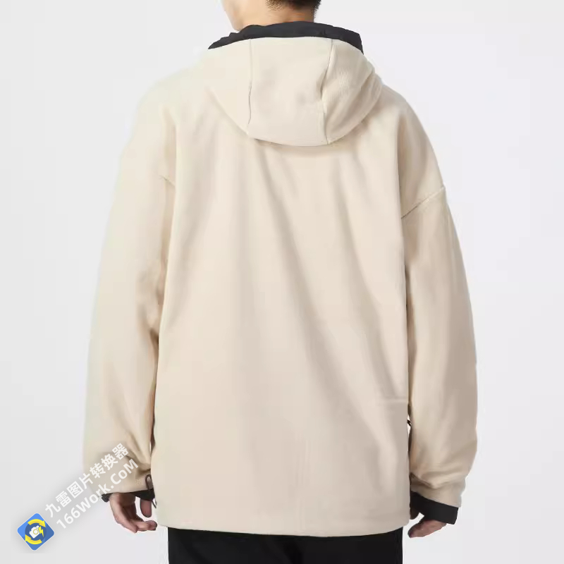 Adidas Reversible Polar Fleece Jacket Black HL9186 Windbreak Coat