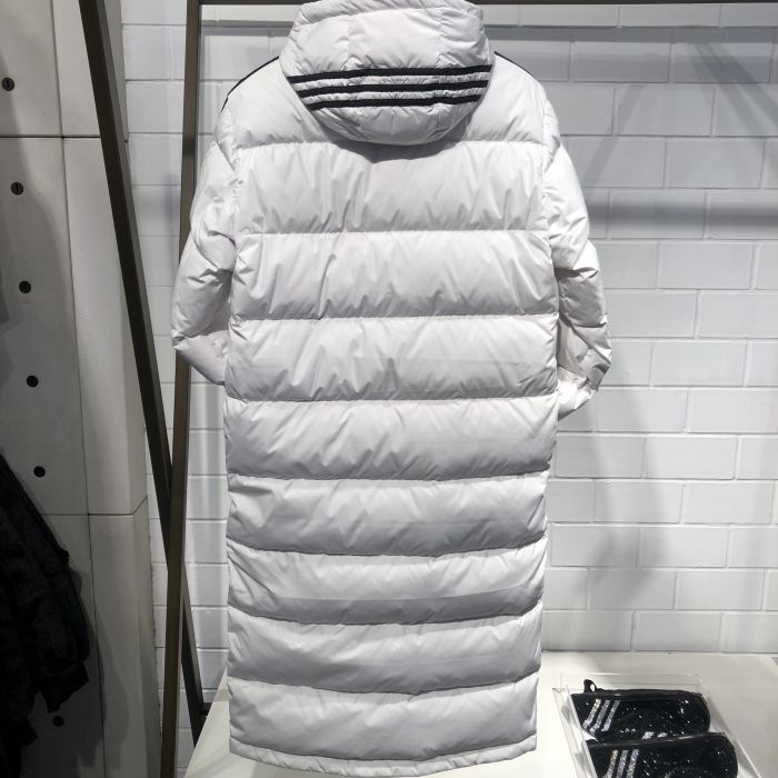Adidas Superstar Mens Down Jacket White FL0008 Mens Winter SST Down Long Coat