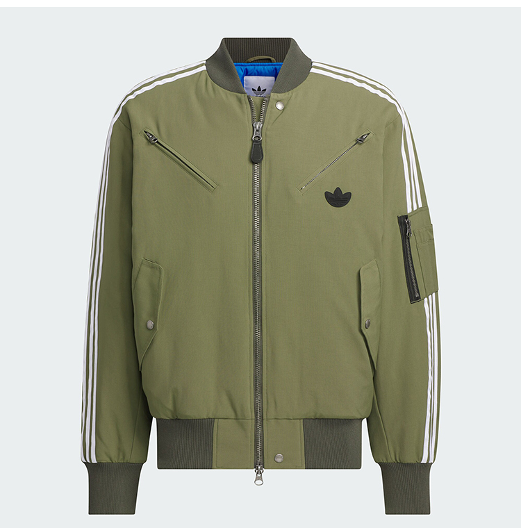 adidas Others NEW PAD JKT Blouson S Polyester Khaki JD3744 Coat Black JD3743 Winter Coat